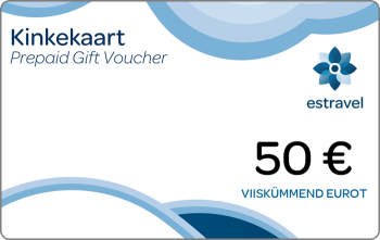 ESTRAVEL | pdf kinkekaart 50 EUR