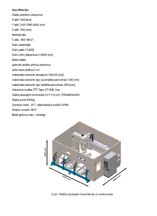 Промышленная техника: Staklės Sigma ZM CNC